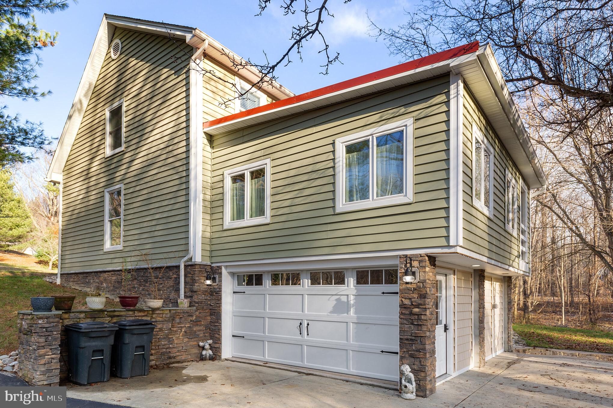 4265 Camp Kaufmann Road Prince Frederick, MD 20678 - Photo 38 of 49 Upgraded Garage Door & Metal Roofing