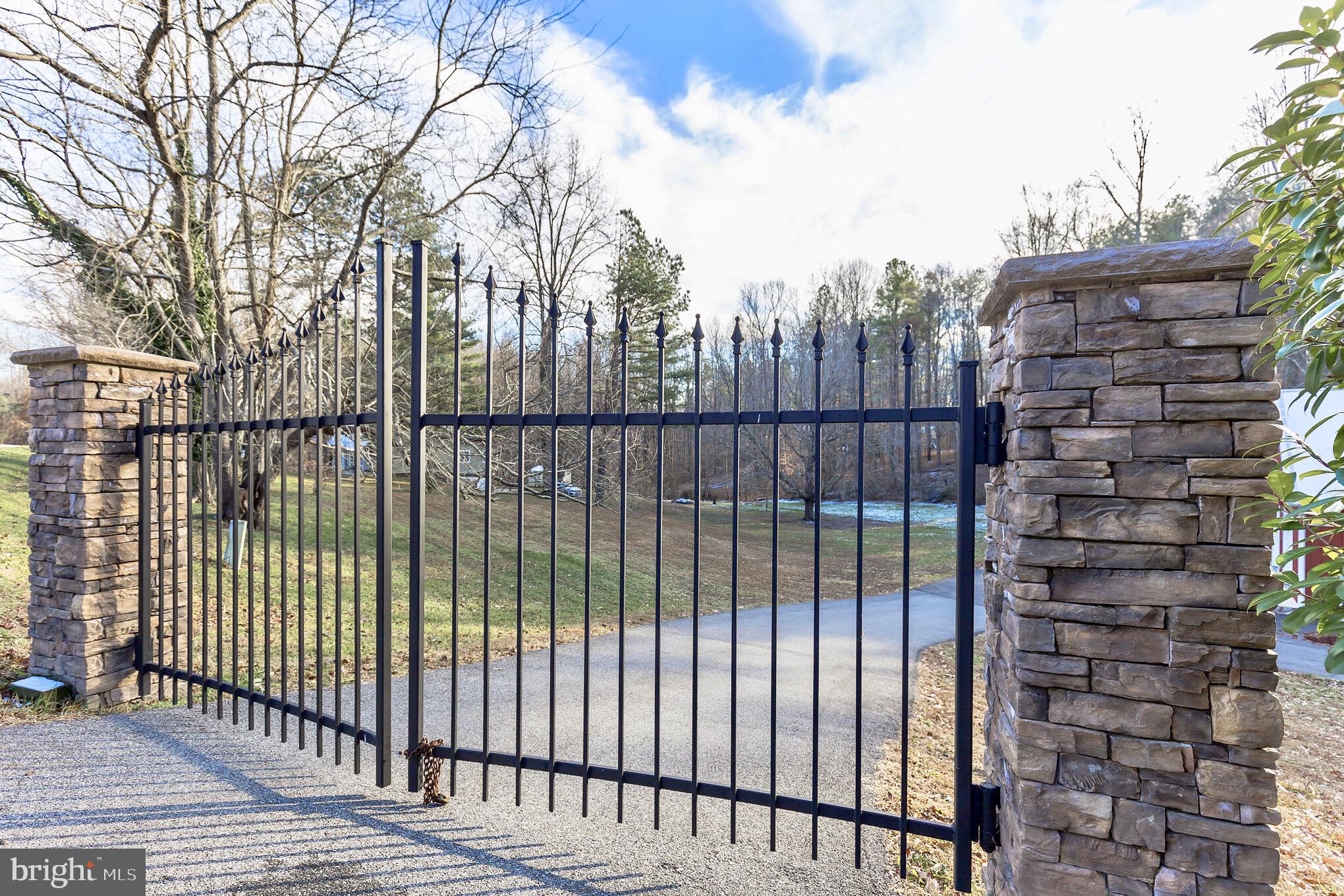 4265 Camp Kaufmann Road Prince Frederick, MD 20678 - Photo 42 of 49 Gated Entrance And Separate Driveways