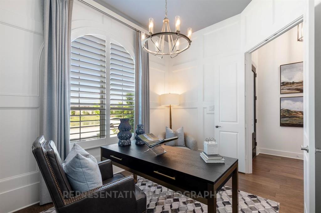 1609 Quartz Street Northlake, TX 76247 - Photo 13 of 40 a view of a dining room with furniture window and wooden floor