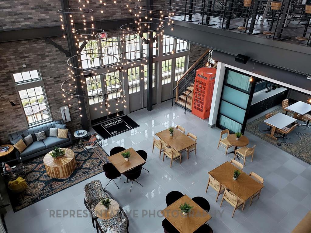 1609 Quartz Street Northlake, TX 76247 - Photo 24 of 40 an aerial view of gym equipment with wooden floor