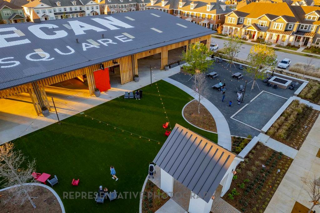 1609 Quartz Street Northlake, TX 76247 - Photo 33 of 40 an aerial view of swimming pool patio and outdoor seating