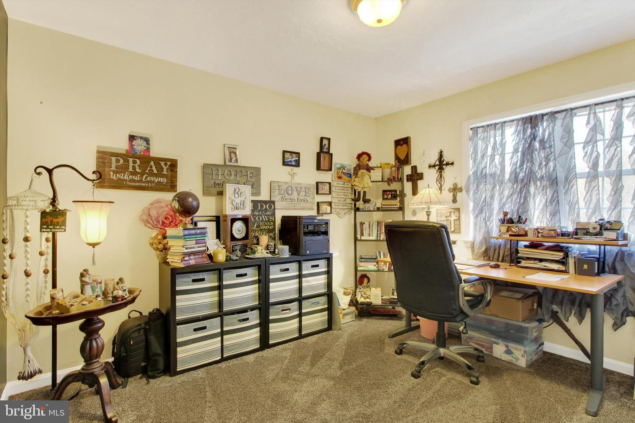 1122 Laurel Drive York, PA 17404 - Photo 27 of 38 a view of a workspace with furniture and a window