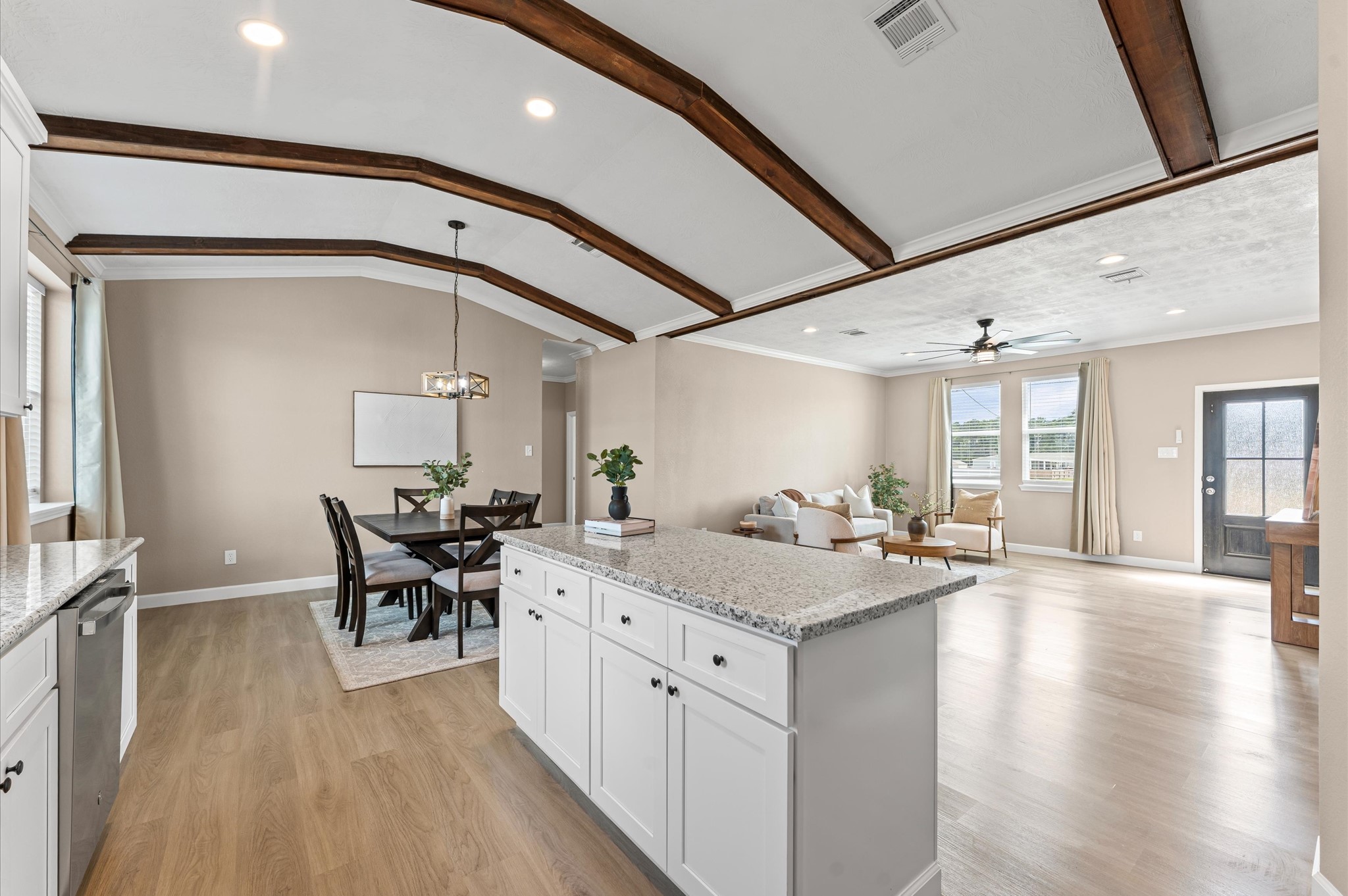 1207 Peter Pne Street Huffman, TX 77336 - Photo 14 of 30 a view of a livingroom with furniture and hardwood floor