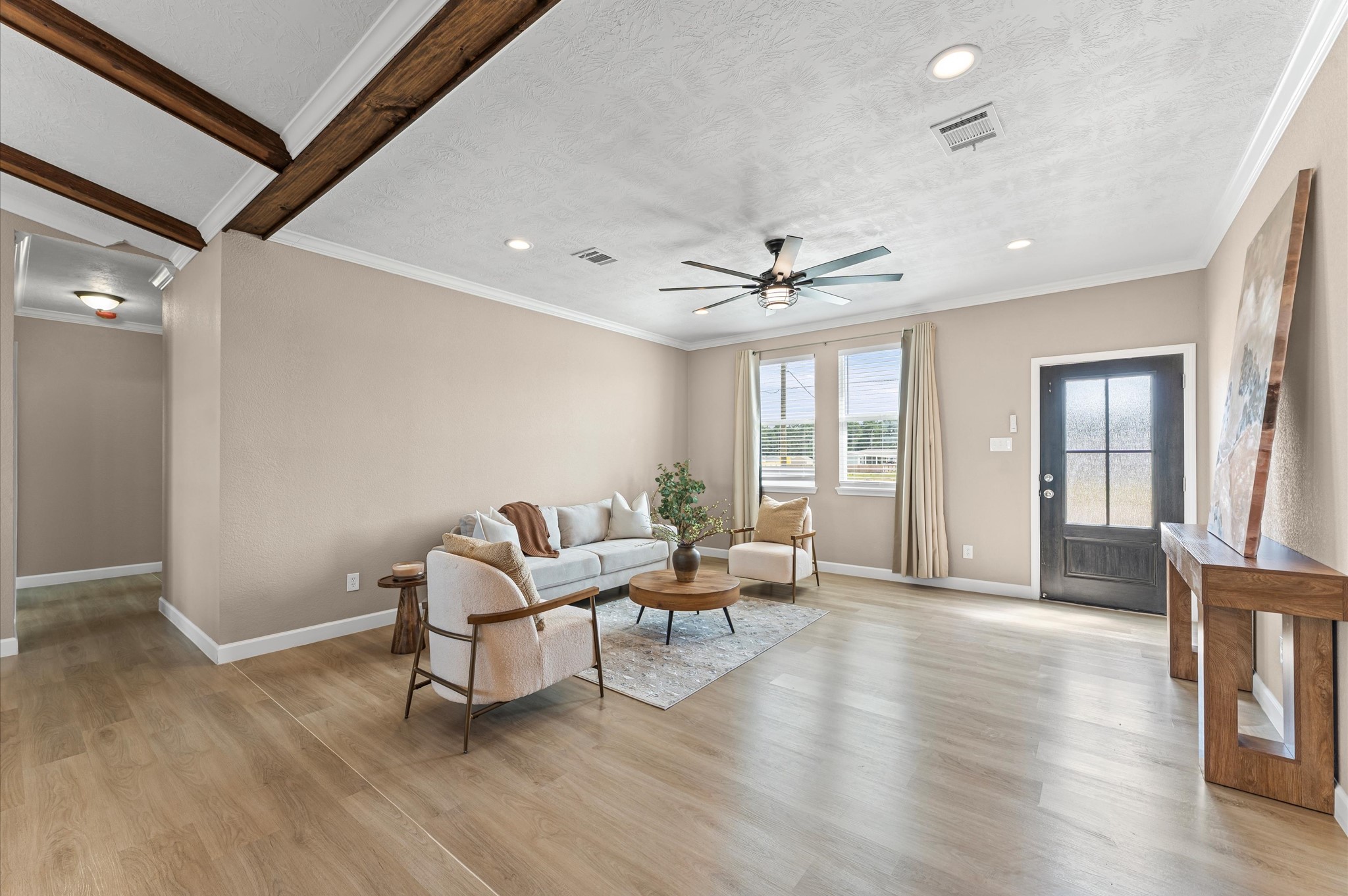 1207 Peter Pne Street Huffman, TX 77336 - Photo 6 of 30 a living room with furniture and wooden floor