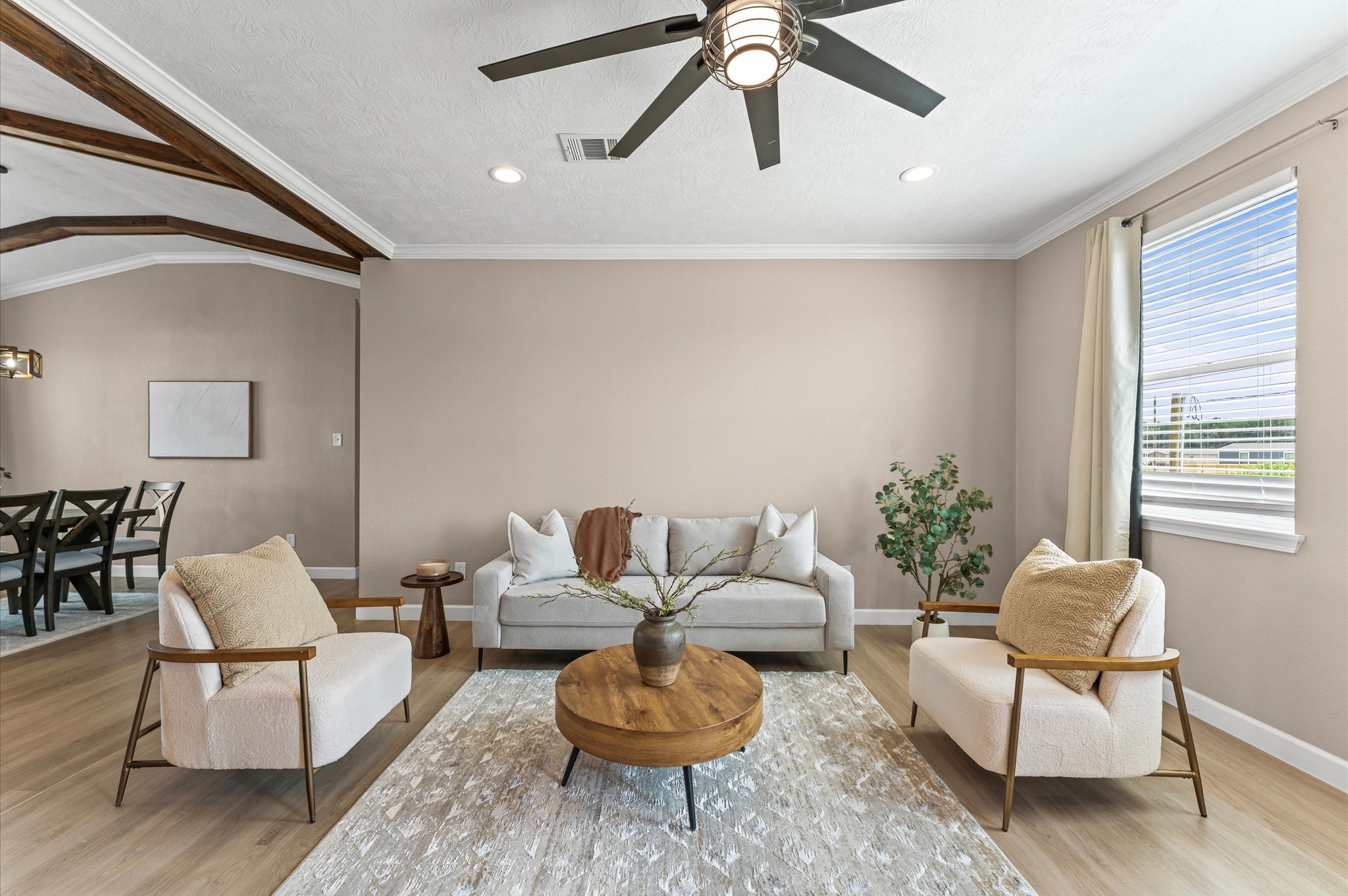 1207 Peter Pne Street Huffman, TX 77336 - Photo 7 of 30 a living room with furniture and a large window
