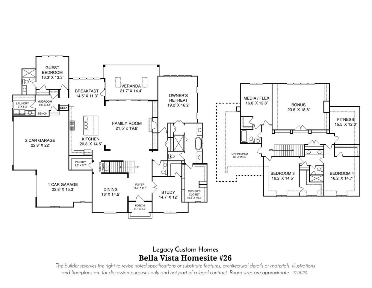 5104 Bella Ridge Drive Raleigh, NC 27615 - Photo 30 of 30 Floorplan