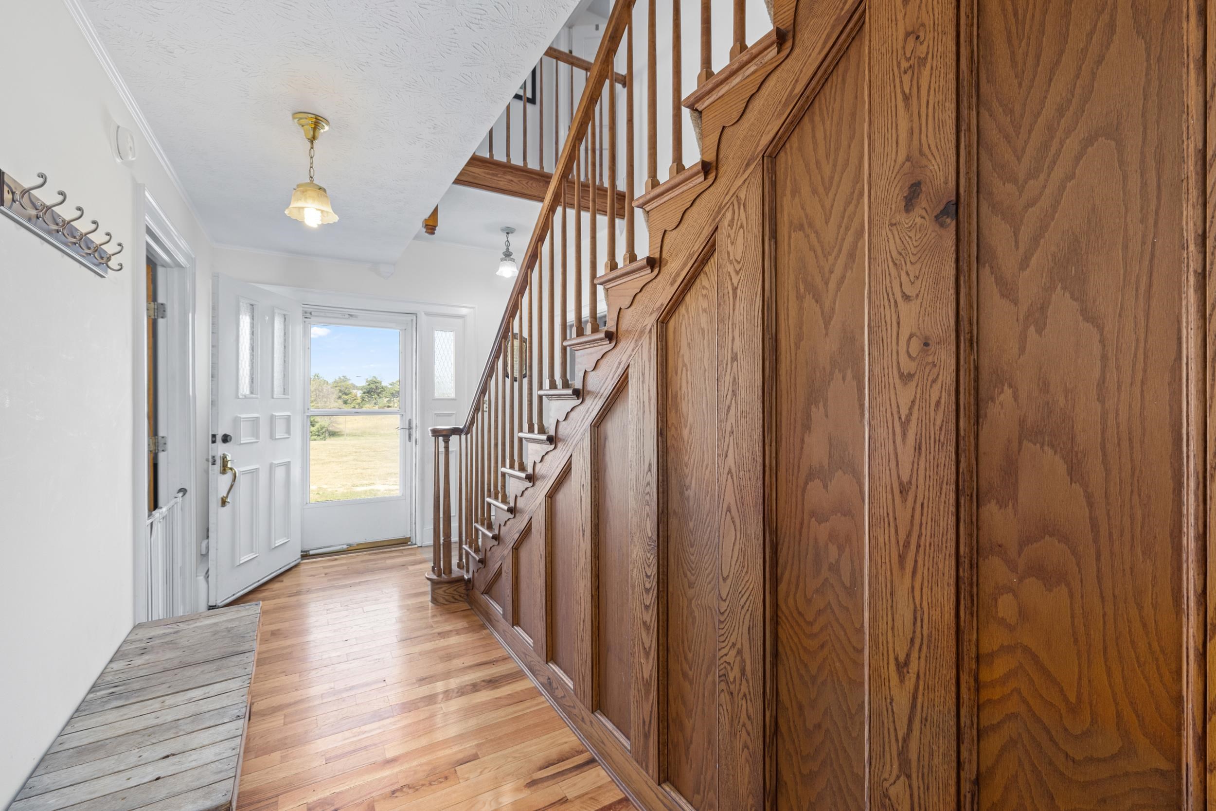 1370 Middlebrook Road Staunton, VA 24401 - Photo 21 of 73 a view of a hallway with wooden floor and staircase