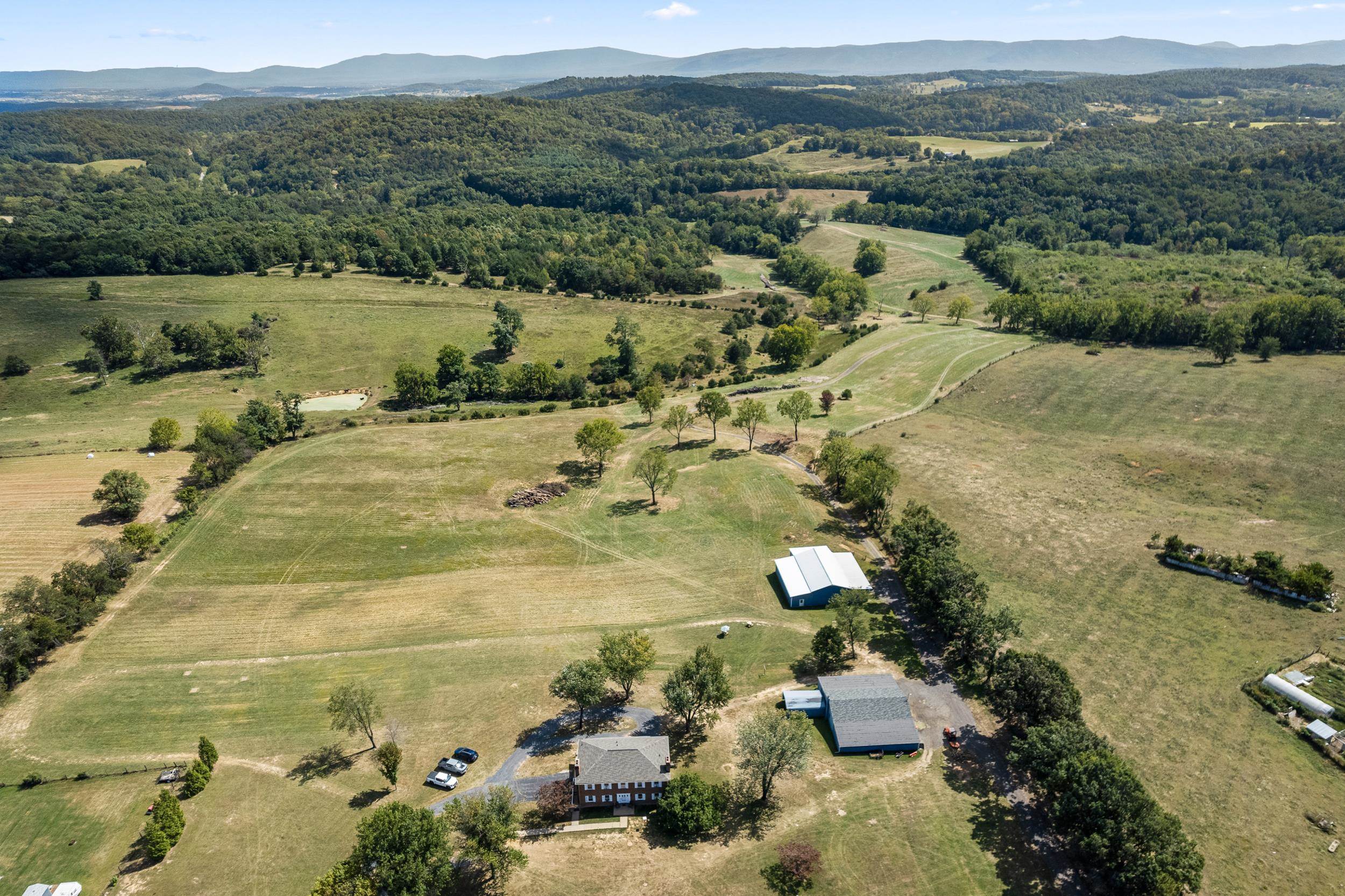 1370 Middlebrook Road Staunton, VA 24401 - Photo 10 of 73 an aerial view of a houses with a yard