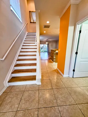 a view of entryway and hall