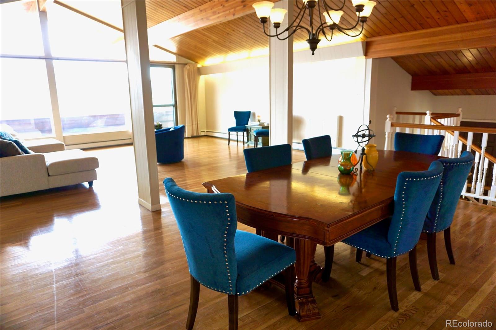 919 Park Street Trinidad, CO 81082 - Photo 24 of 47 a view of a dining room with furniture and wooden floor