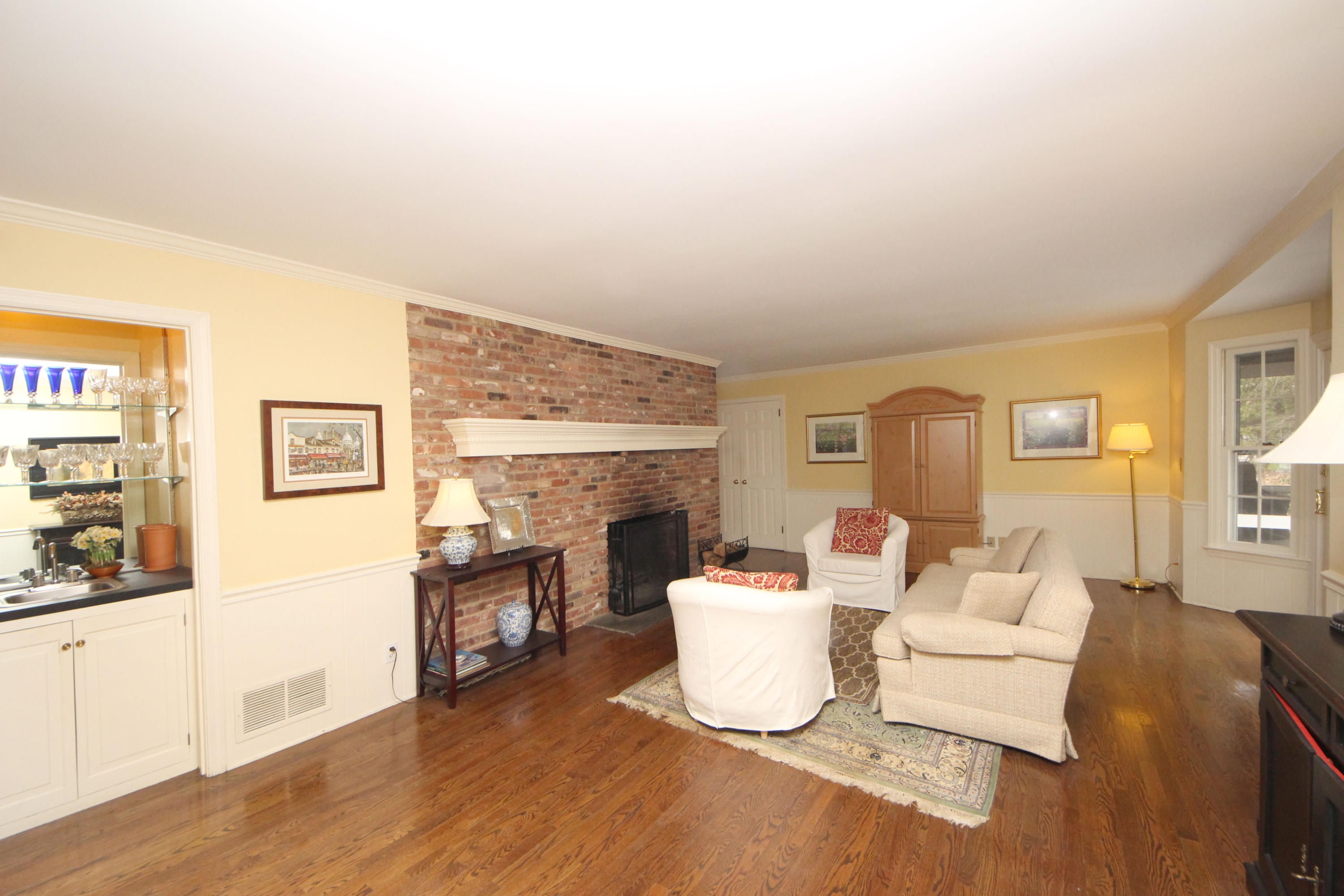 329 Laurel Road New Canaan, CT 06840 - Photo 12 of 30 Family Room Made for Entertaining
