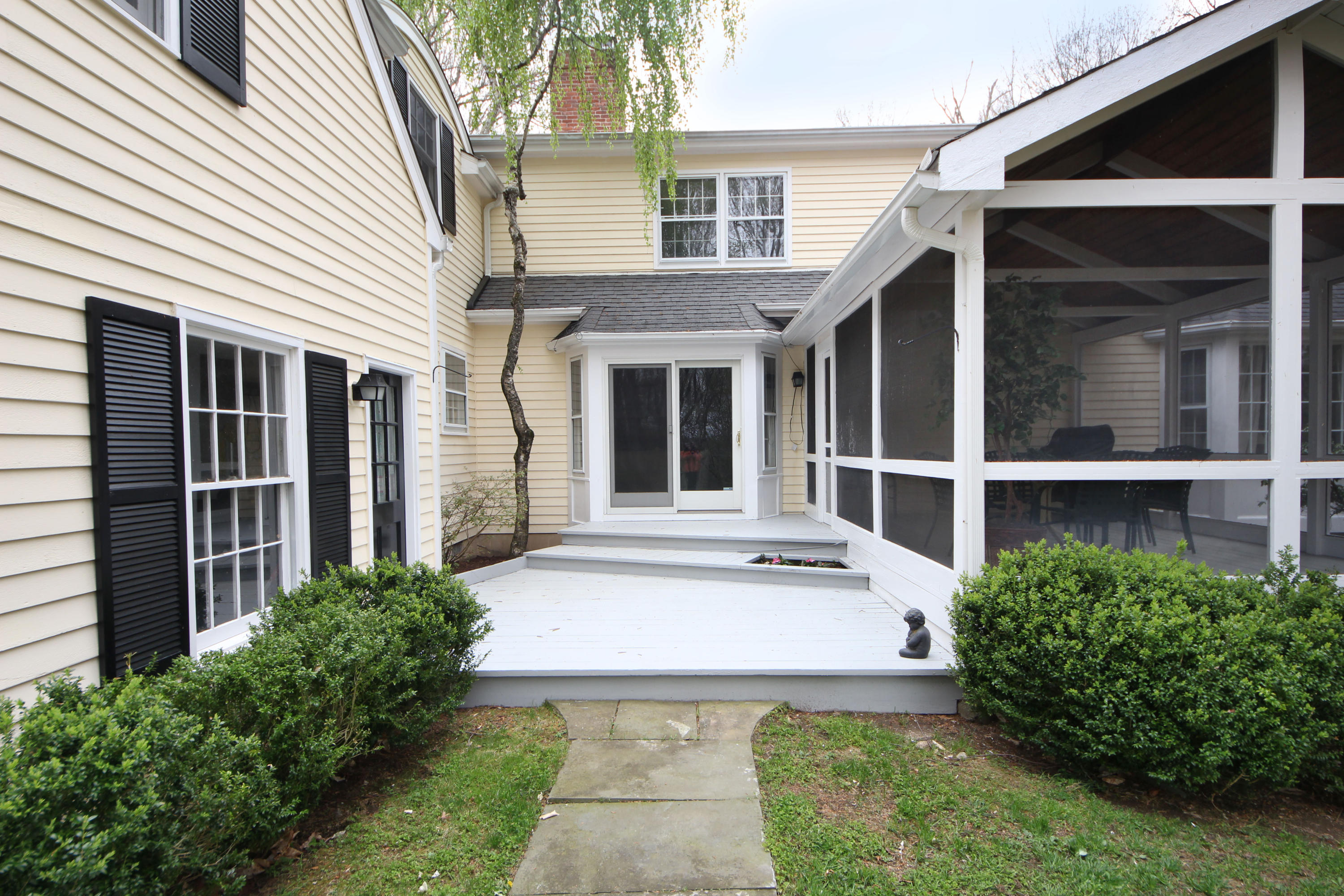 329 Laurel Road New Canaan, CT 06840 - Photo 28 of 30 Deck off Family Room