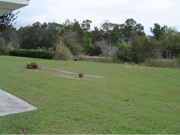 759 Northeast Apollo Palm Bay, FL 32905 - Photo 11 of 12 a view of a green field with trees