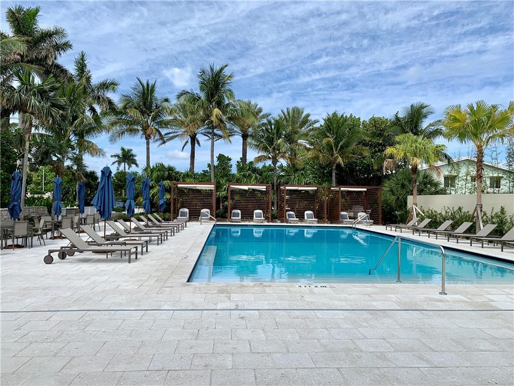 17 Cayuga Road Sea Ranch Lakes, FL 33308 - Photo 23 of 25 Newly renovated pool with cabanas