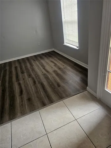 a view of wooden floor