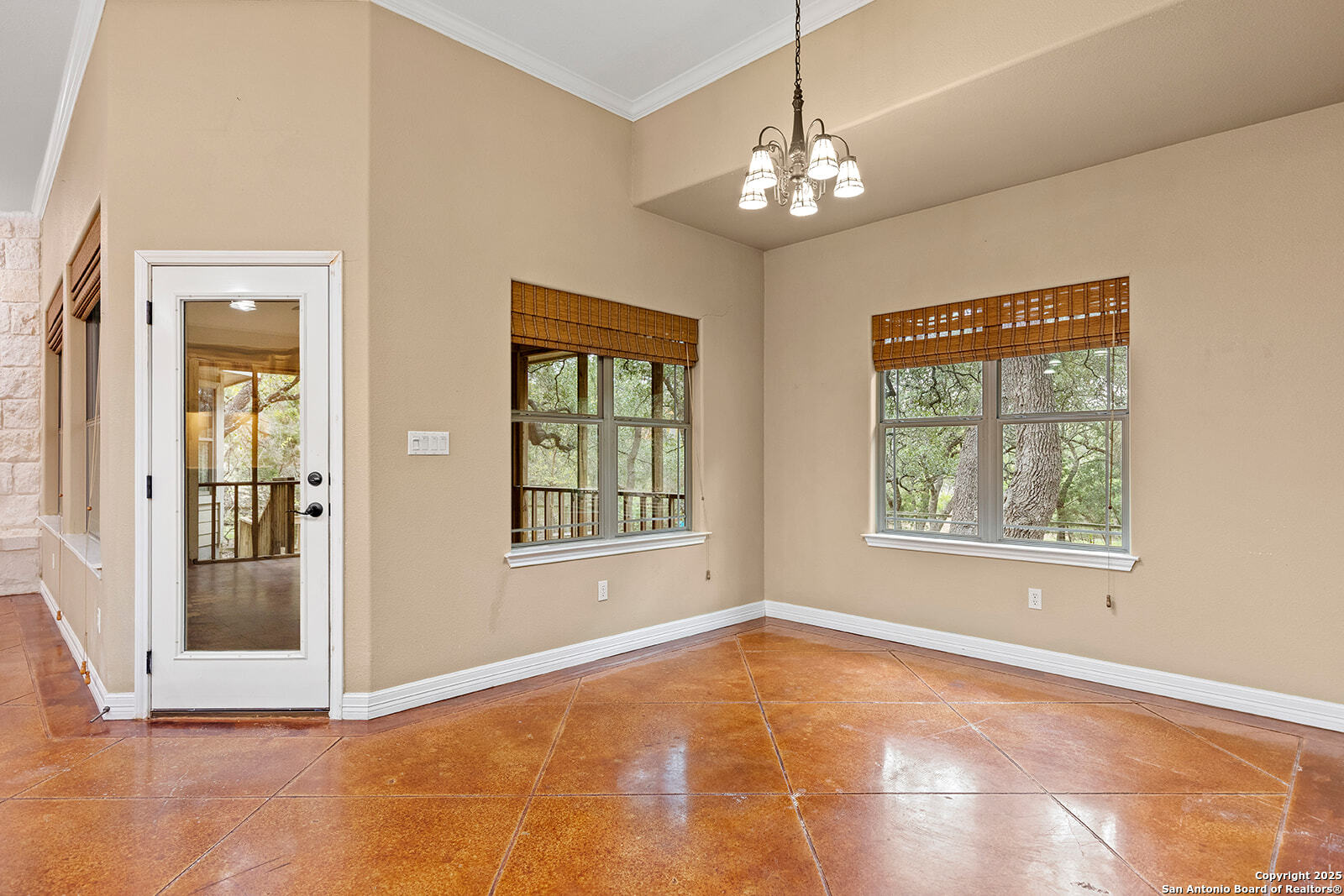 632 Copper Rim Spring Branch, TX 78070 - Photo 19 of 45 a view of an empty room with a window