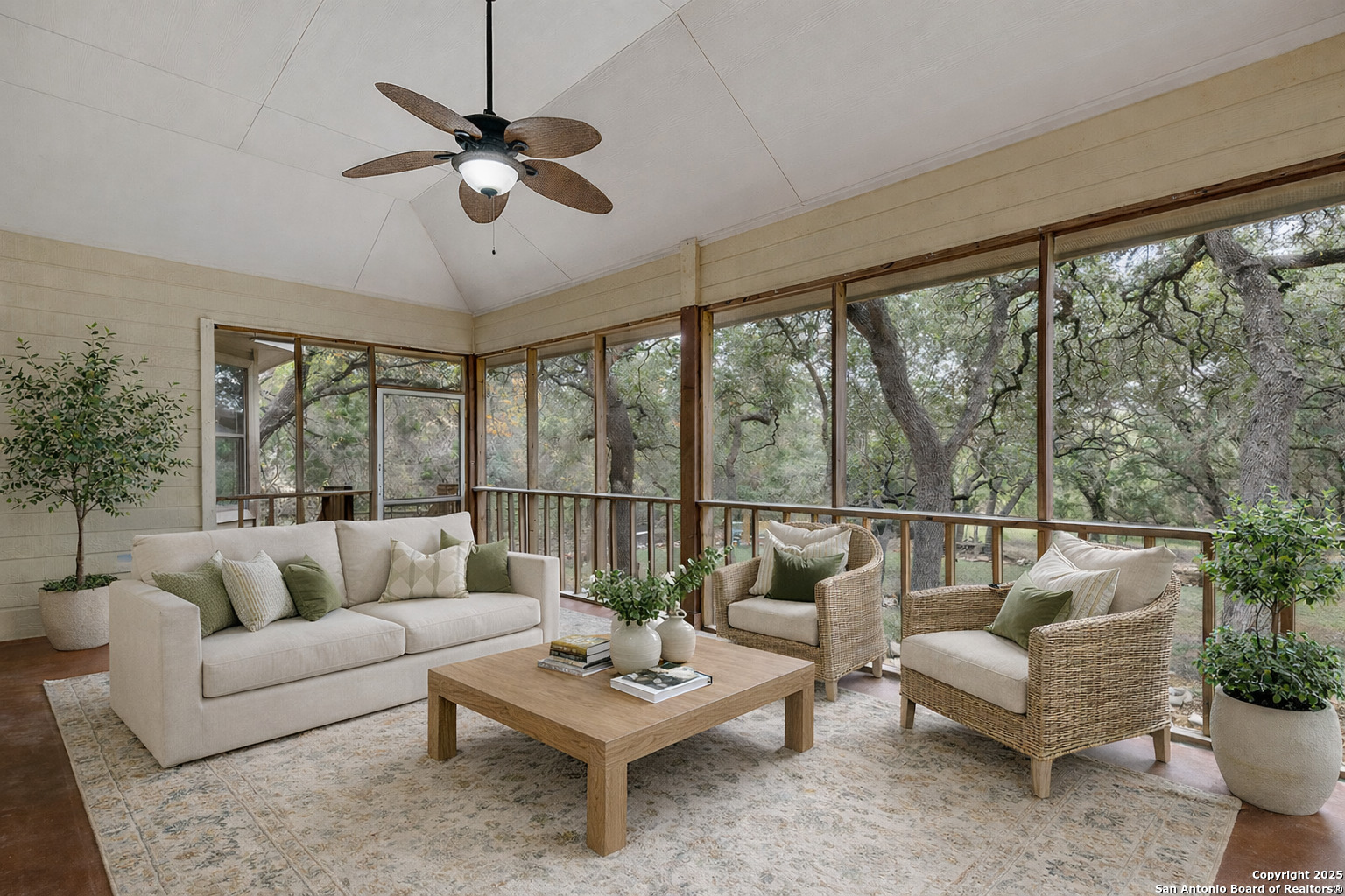 632 Copper Rim Spring Branch, TX 78070 - Photo 37 of 45 a living room with furniture and a large window