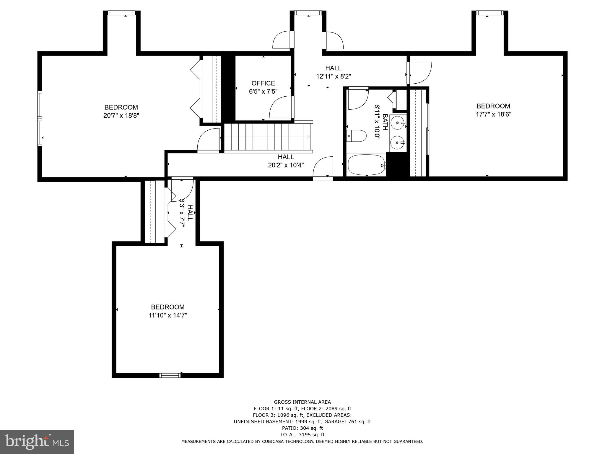 4407 Old Farm Road Baldwin, MD 21013 - Photo 63 of 67 Floor Plan-Upper Level