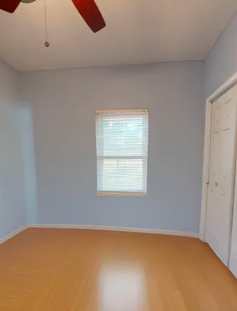 a view of a bathroom sink and a mirror