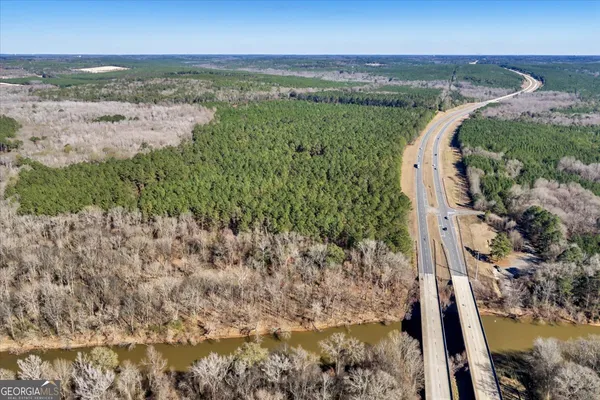 a view of a lake and outdoor space