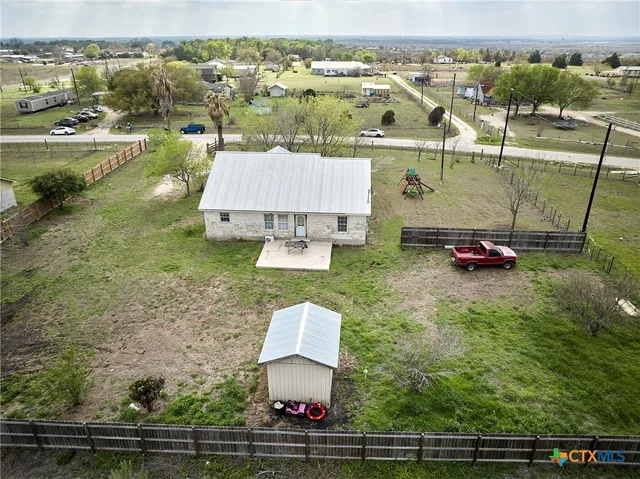 a view of a lake with outdoor space