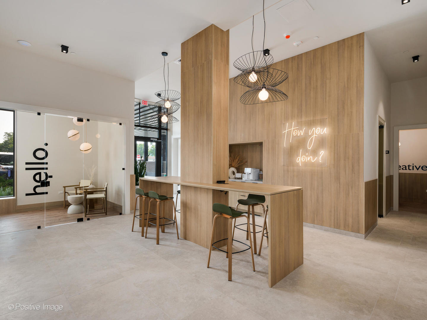 11 West Prospect Avenue, Unit 417 Mount Prospect, IL 60056 - Photo 16 of 66 a view of kitchen with furniture and chandelier