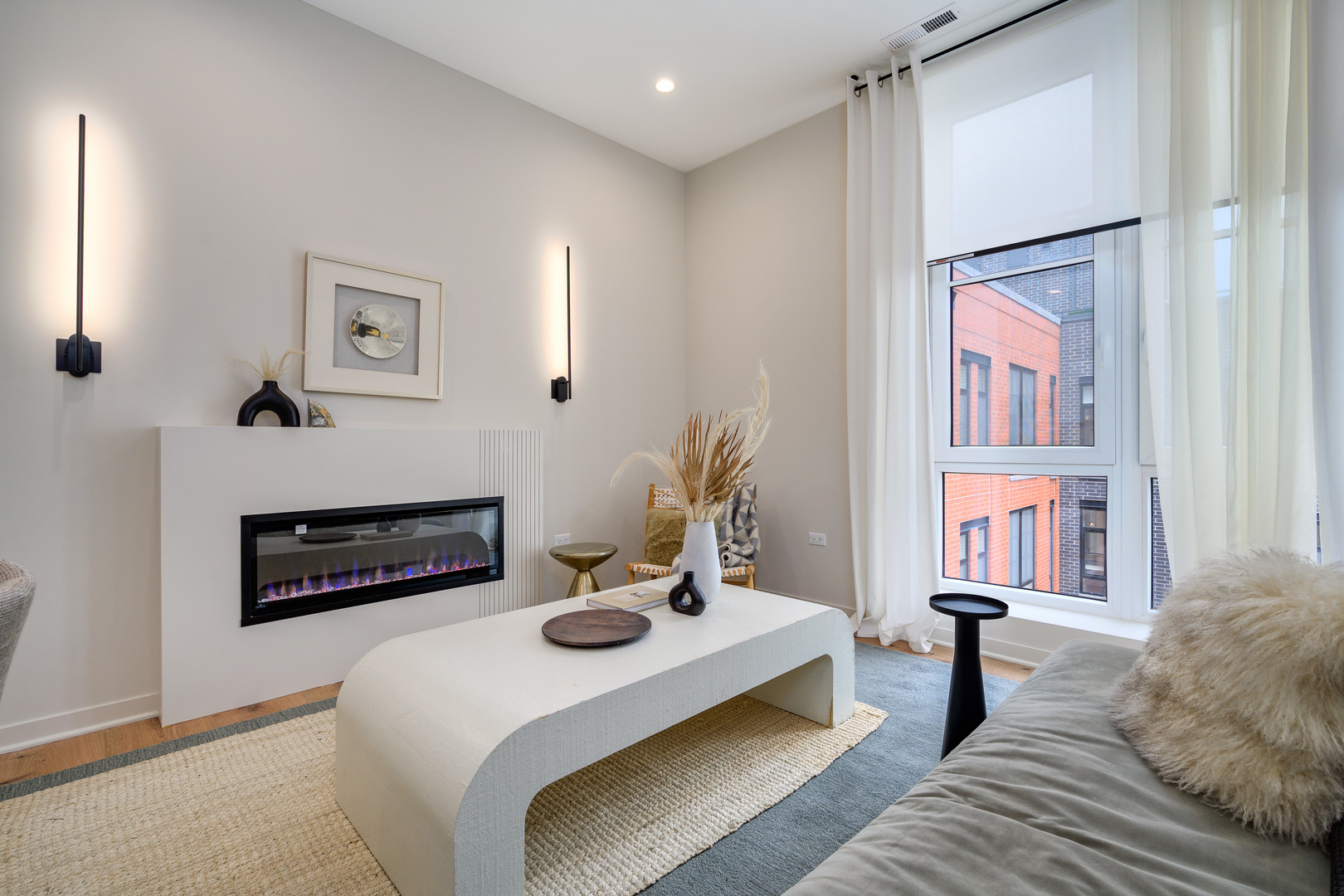 11 West Prospect Avenue, Unit 417 Mount Prospect, IL 60056 - Photo 8 of 66 a bedroom with a bed a dresser and next to a window