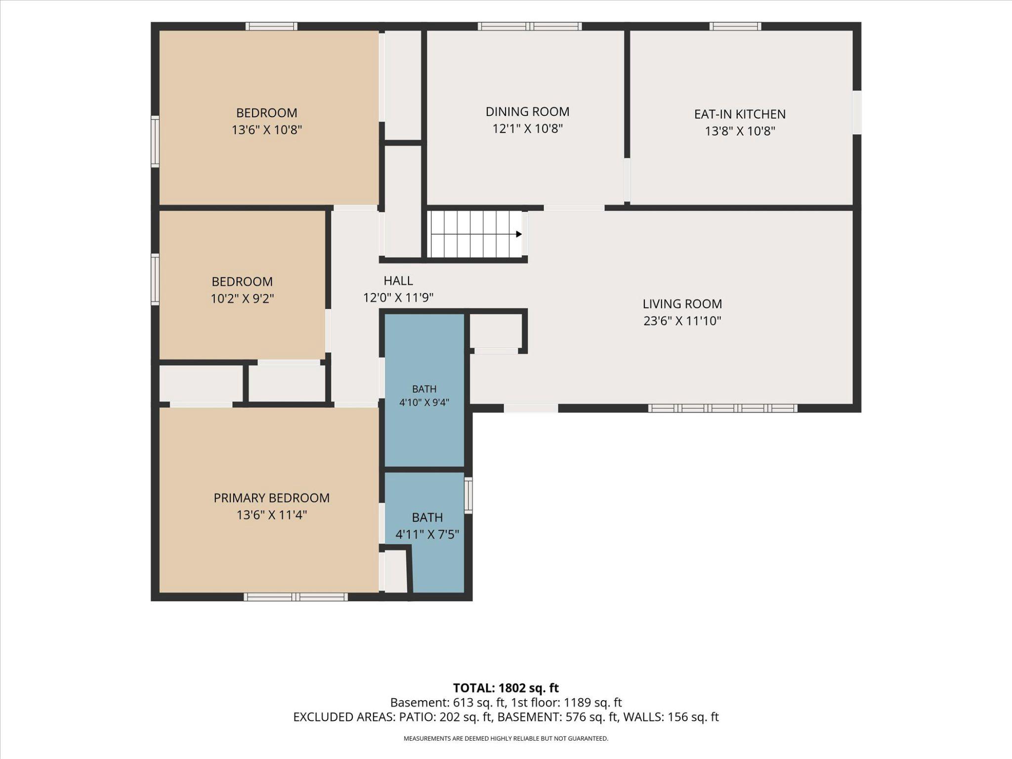 1309 Mill Creek Road Fallston, MD 21047 - Photo 43 of 44 Main level floorplan