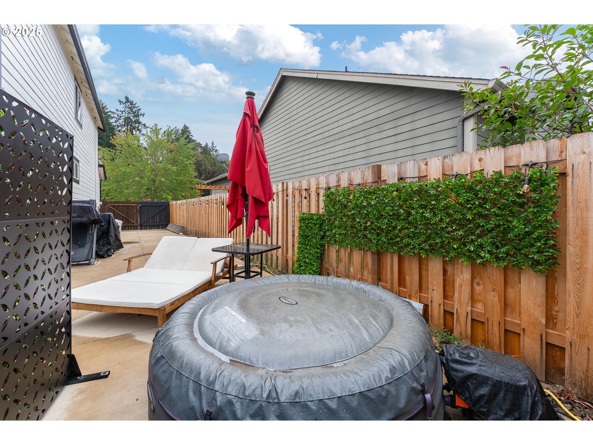 2264 Equestrian Loop South Salem, OR 97302 - Photo 33 of 34 a view of backyard with swimming pool and seating