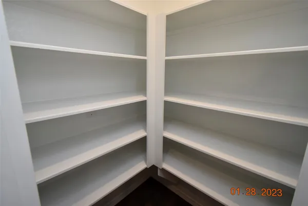 a view of walk in closet
