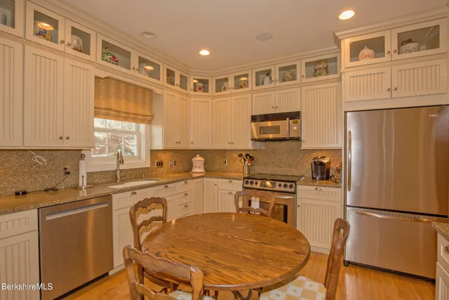 en view interior of a house with wooden floor