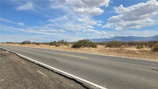 a view of a city street from a building