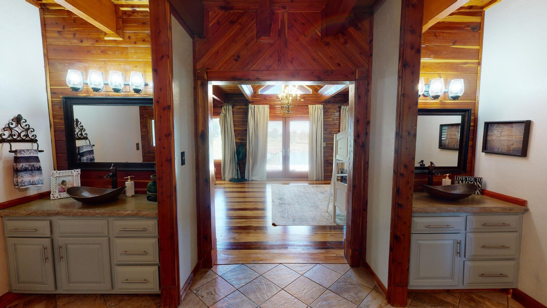 1390 Butler Road Newbern, TN 38059 - Photo 27 of 43 a view of a hallway and a livingroom with furniture