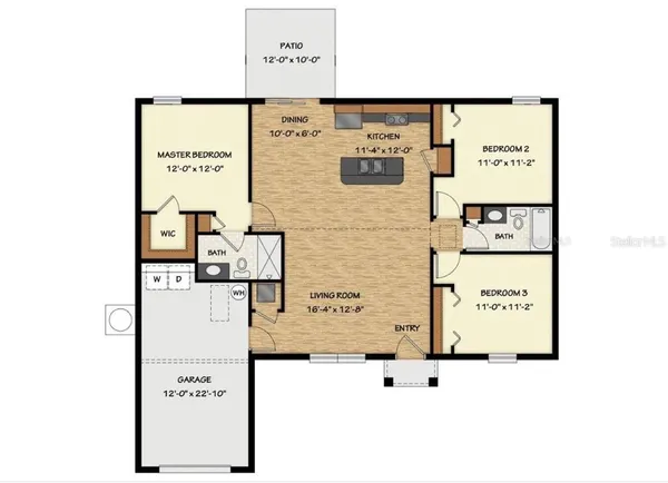 $1,550 | 2434 West Menores Drive, Citrus Springs, FL 34434