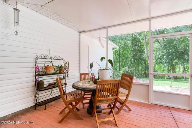 a view of an outdoor space with a lake view