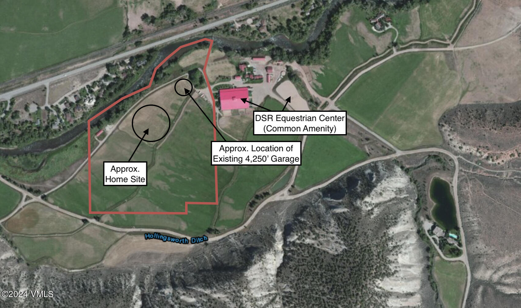 200 Diamond Star Road Wolcott, CO 81655 - Photo 7 of 48 GIS Map Image Lot 12 with Home Site and