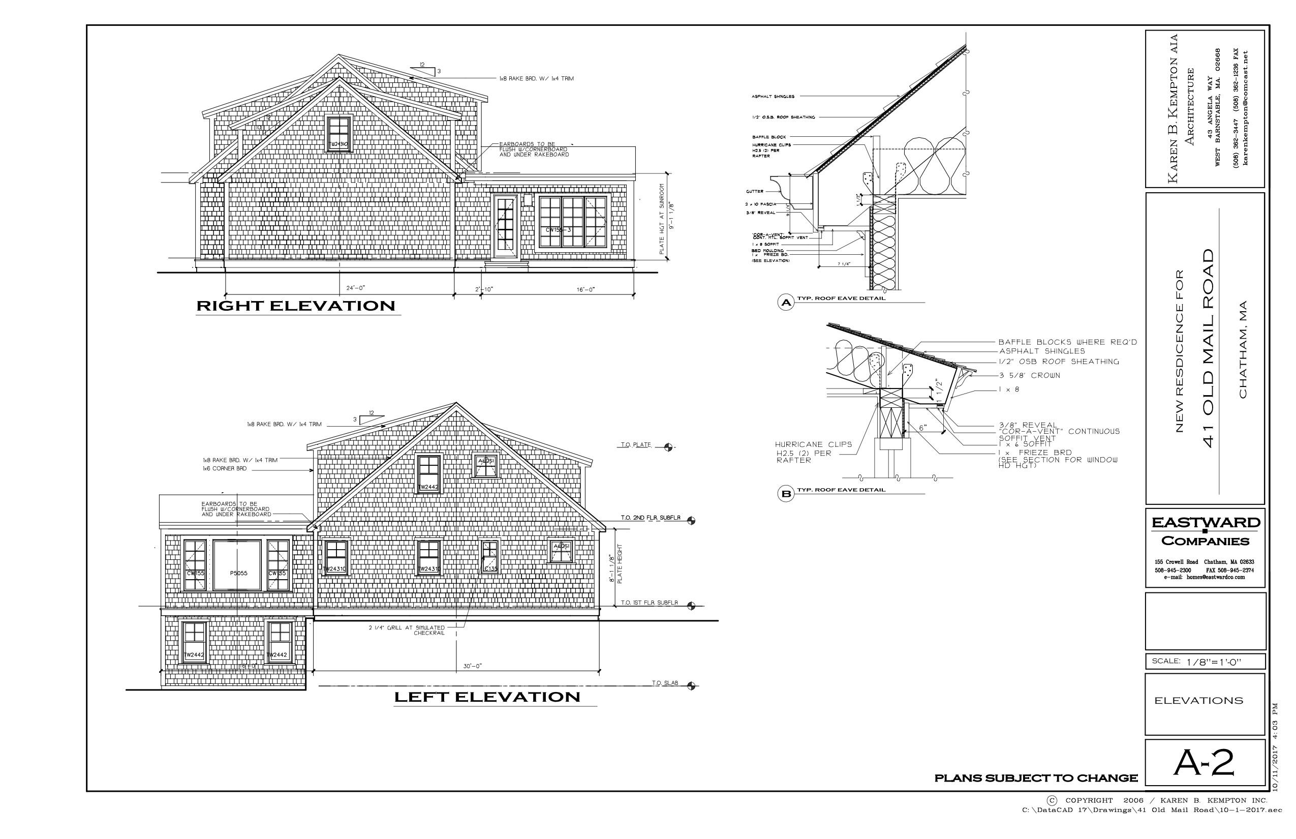 41 Old Mail Road Chatham, MA 02650 - Photo 3 of 29 41 OM Side Elev