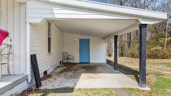 a view of outdoor space with porch and patio