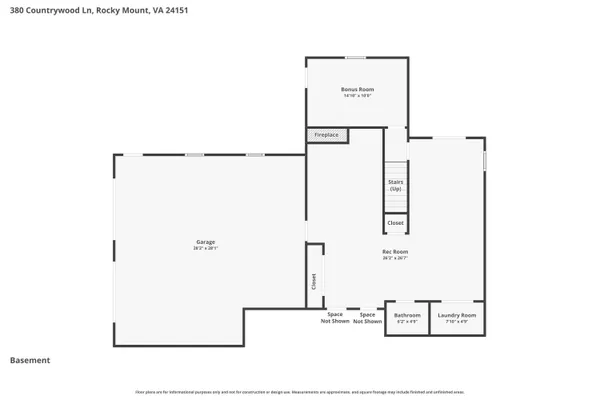 $450,000 | 380 Countrywood Lane, Rocky Mount, VA 24151