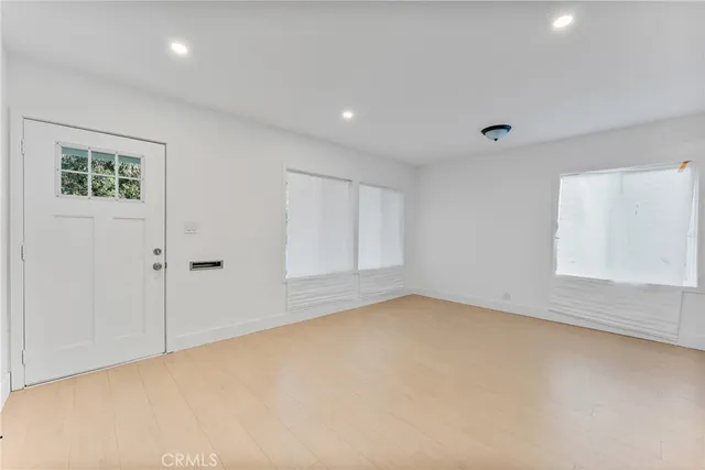 a view of empty room