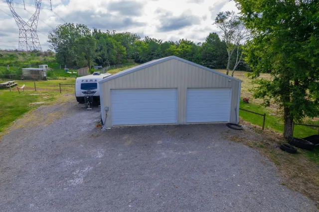 a house view with a backyard space