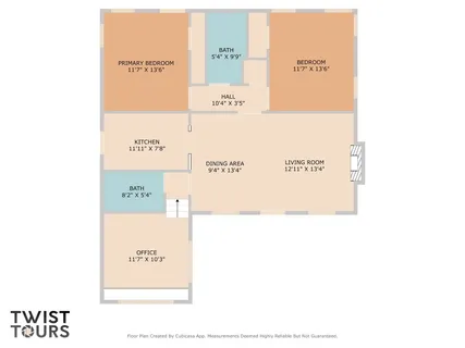 a picture of a wall with a white wall