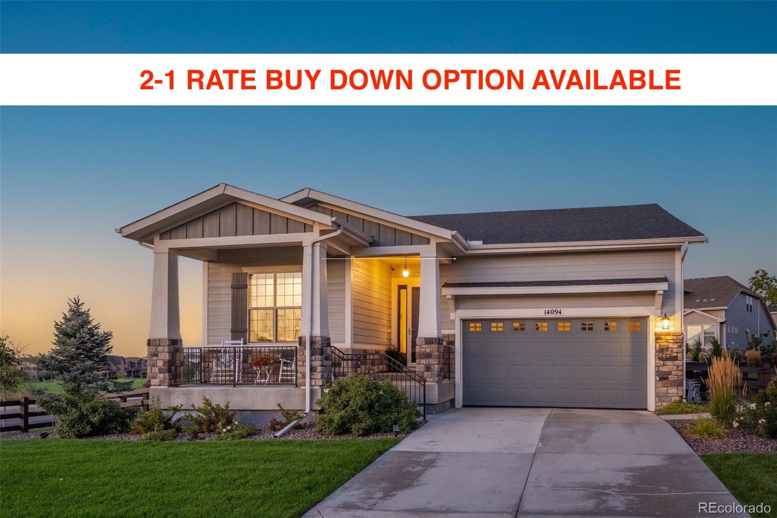 14094 Ivy Court Thornton, CO 80602 - Photo 1 of 44 a view of a house with many windows