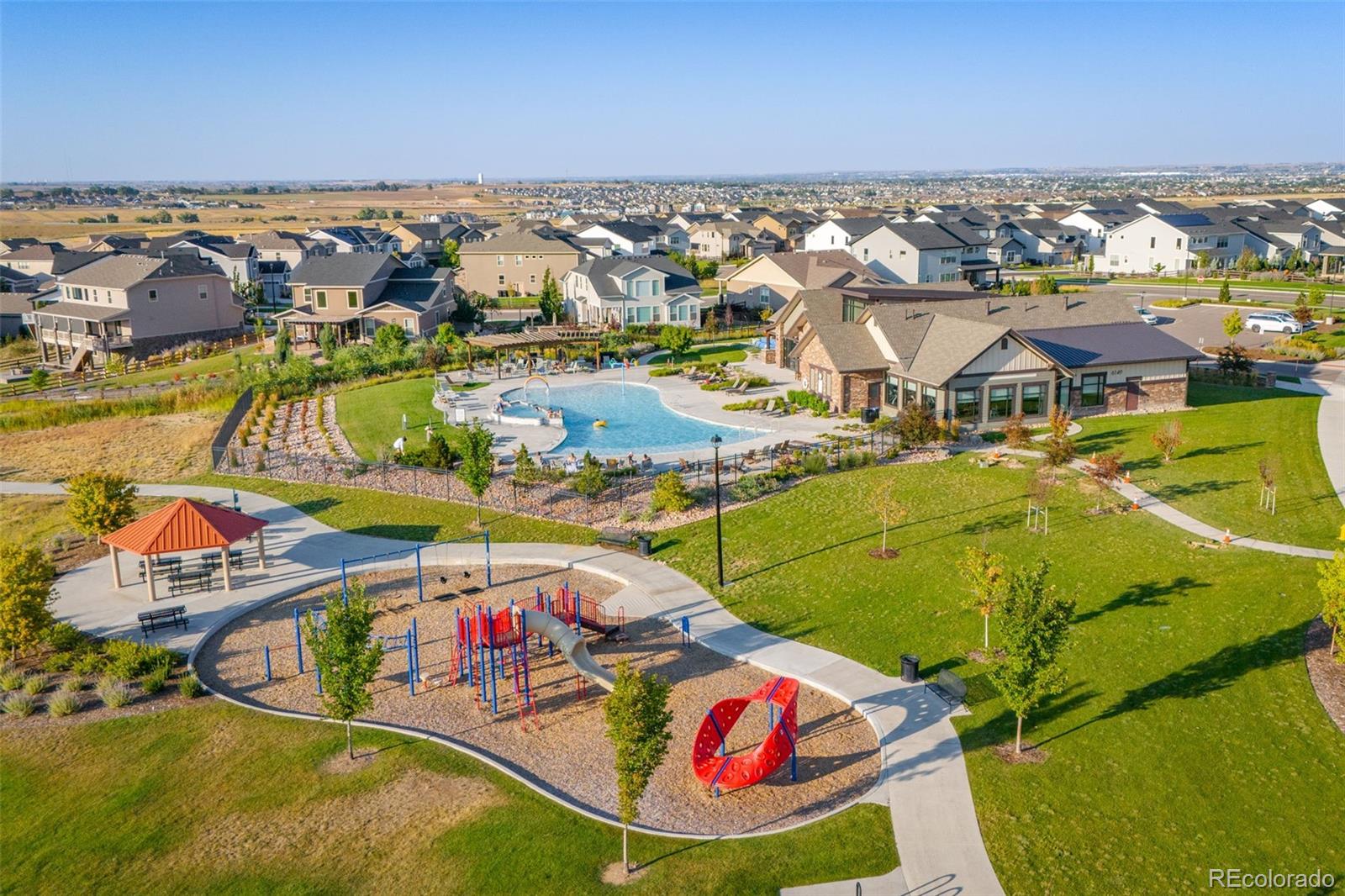 14094 Ivy Court Thornton, CO 80602 - Photo 44 of 44 an aerial view of residential houses with outdoor space