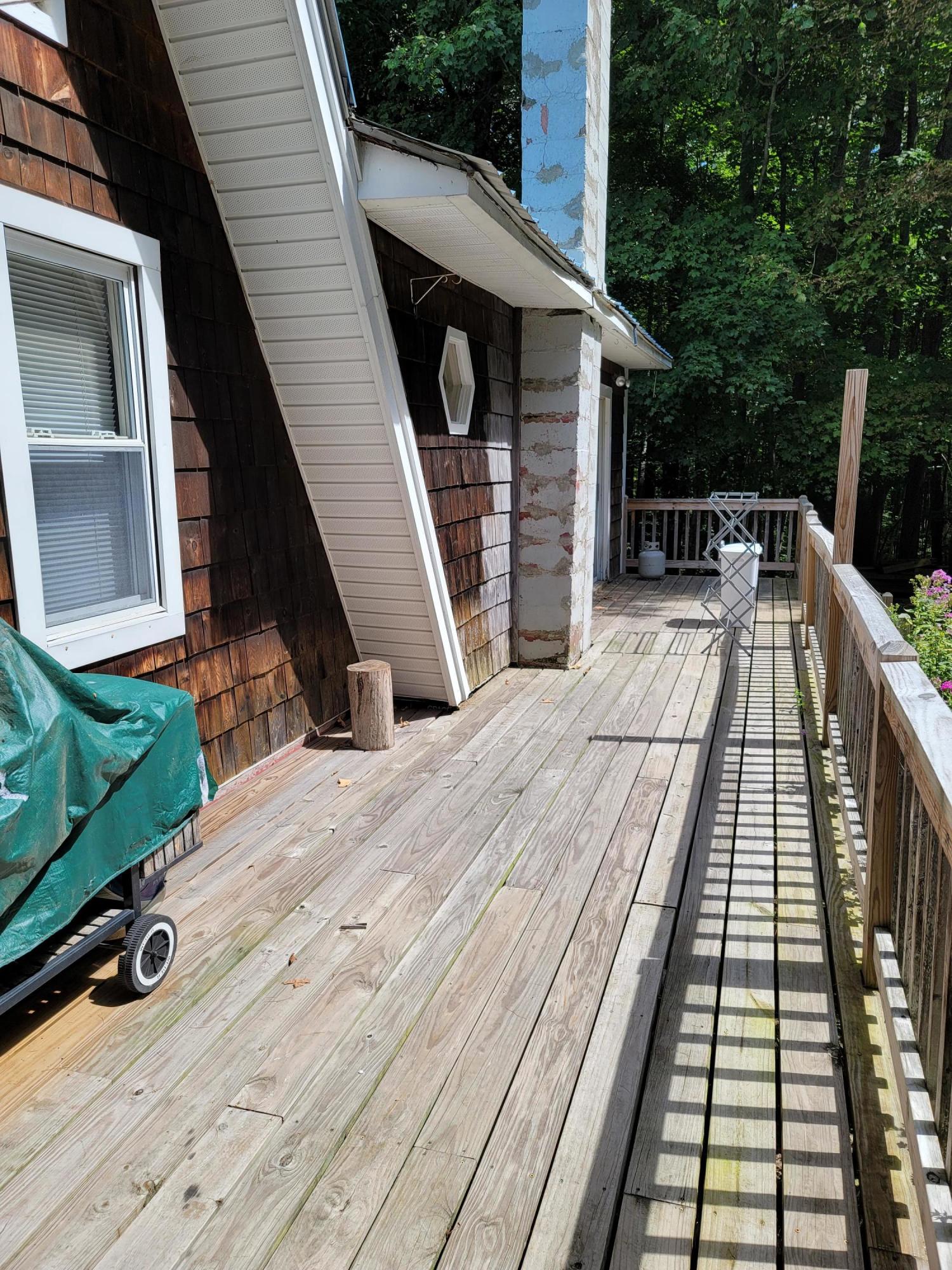 346 Bond Spring Road West Newfield, ME 04095 - Photo 8 of 23 Bond Spring back deck