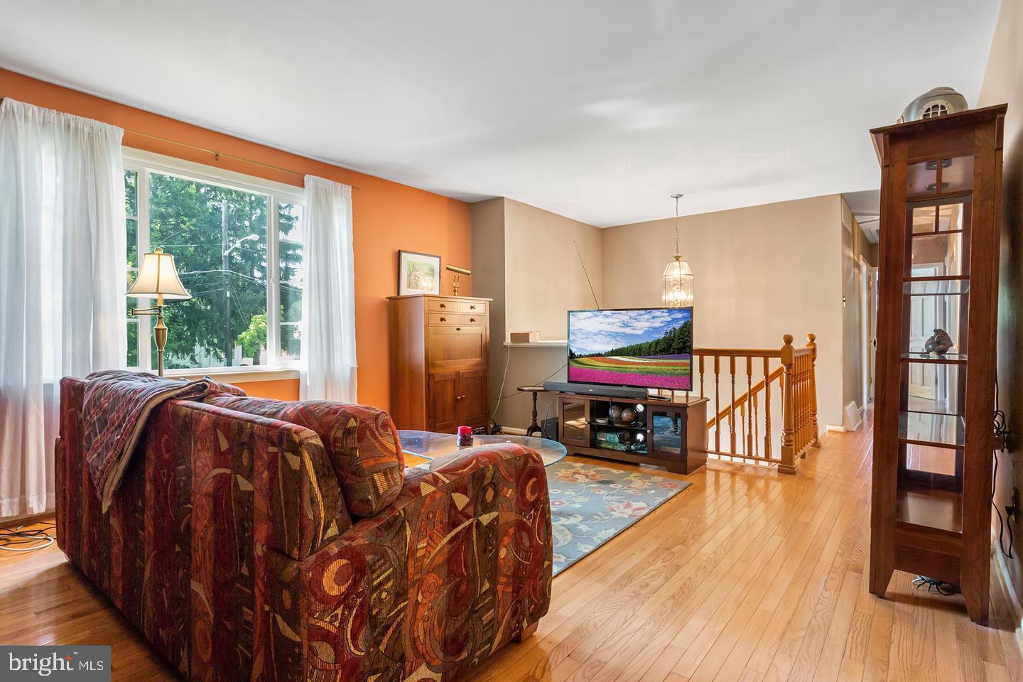 5 Crider Avenue Moorestown, NJ 08057 - Photo 11 of 64 a living room with furniture and wooden floor