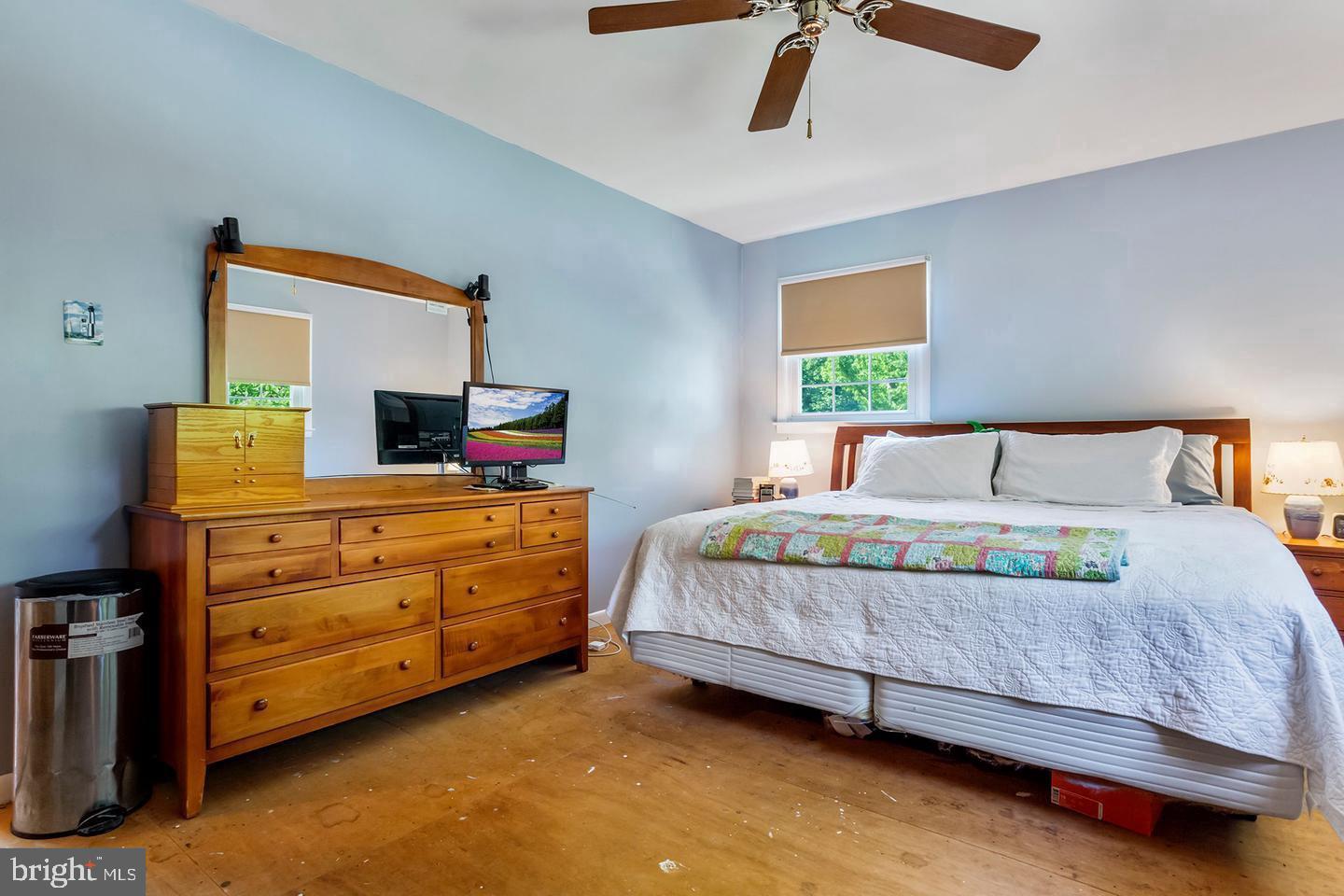 5 Crider Avenue Moorestown, NJ 08057 - Photo 28 of 64 a bedroom with a bed and ceiling fan