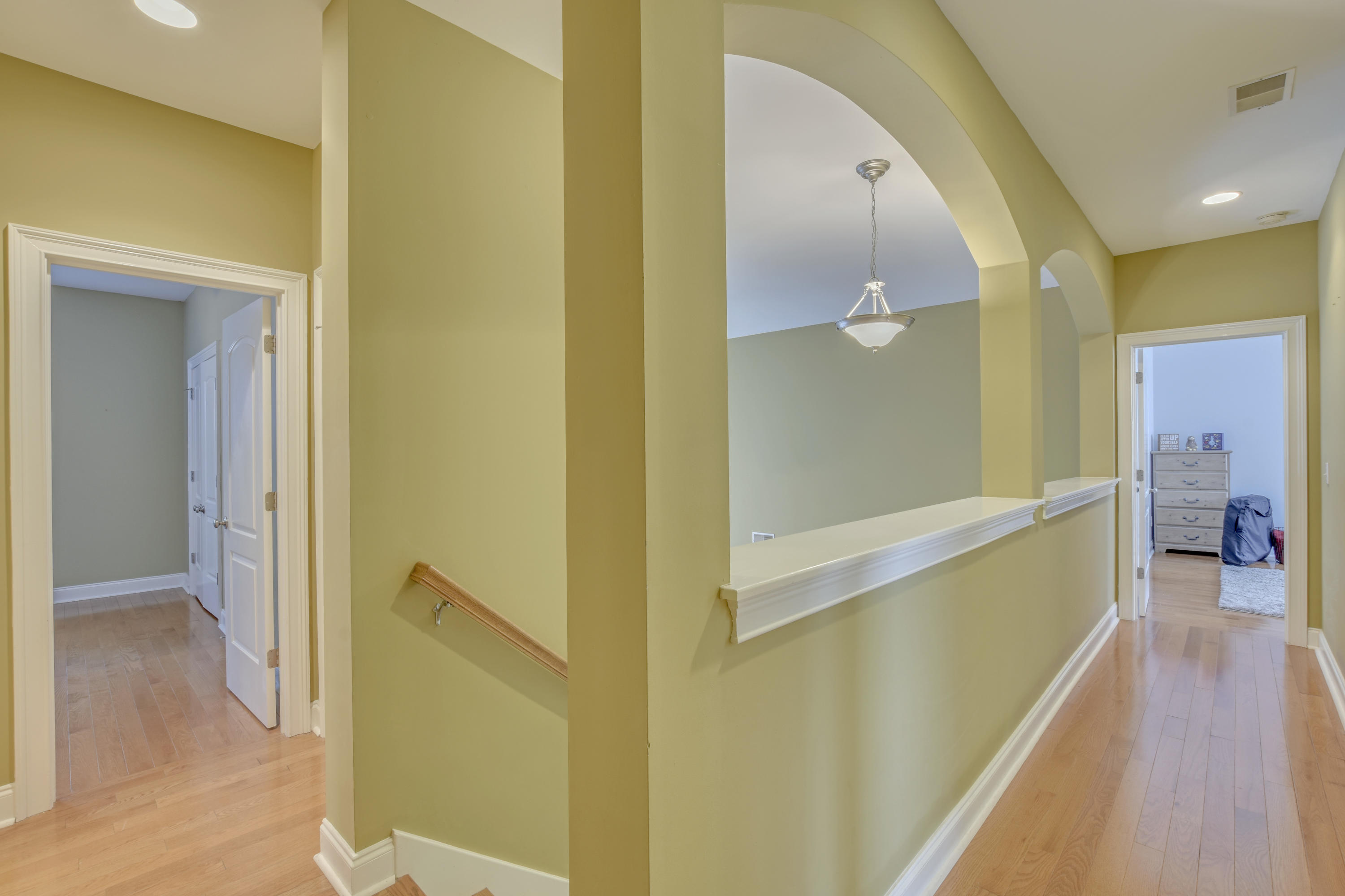 116 Ashley Bluffs Road Summerville, SC 29485 - Photo 48 of 64 Upstairs Hallway with hardwood floors th