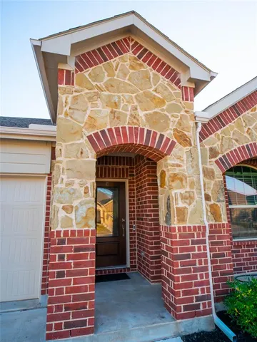 a view of an entryway door