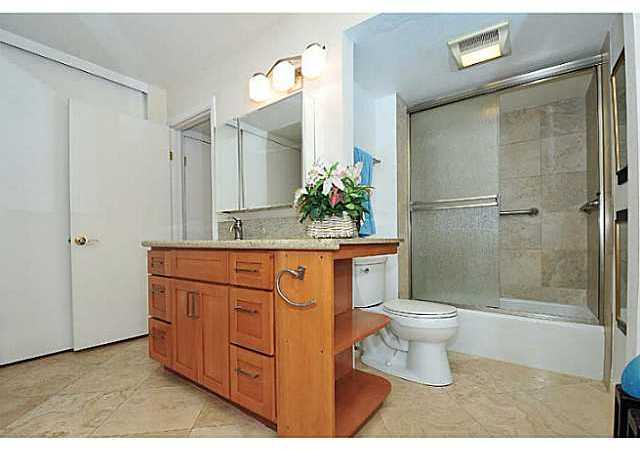 6385 Rancho Mission Road, Unit 3 San Diego, CA 92108 - Photo 11 of 18 Master bath was remodeled to be an open spacious spa retreat.